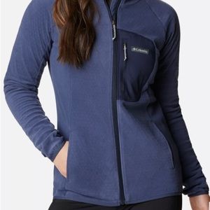 NWT Columbia Women’s Outdoor Tracks Full Zip Jacket Size Small